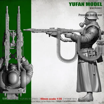 YUFAN Původní Model 1/35 2. Světové Války, Super Dvojité Zbraně Pryskyřice Model YFWW35-1815 KNL Hobby