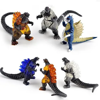 Sada 10 Godzilla Dinosauří Monstra Solené Vejce Superman Monster Arena Boj a Bitva Verze Hračky, Figurky Jako dárek