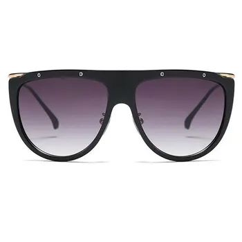 2020 Módní Luxusní Nadrozměrných sluneční Brýle Značky Návrhář Náměstí Sluneční Brýle Odstíny Pro Ženy Oculos feminino Zelené Brýle UV400