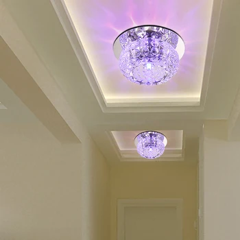 Severské moderní minimalistický uličky světla vchodu svítidla led crystal lampa stropní svítidlo