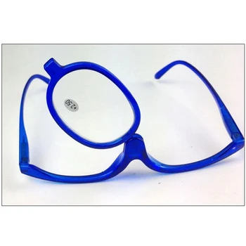 180 Otočnou Monokulární Make-up Brýle na Čtení lupa Unisex Single Lens Brýle Skládací Kosmetické Dioptrie Zrak, Brýle L2