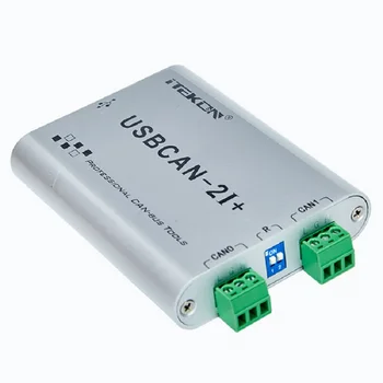 USBCAN analyzátor usbcan-2I dual-channel isolated MŮŽETE box kompatibilní s Zhou Ligong MŮŽE kartu