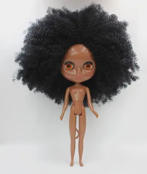 Doprava zdarma, velká sleva RBL-615 DIY Nude Blyth panenka dárek pro dívku 4colour velké oči panenka s krásnými Vlasy roztomilé hračky