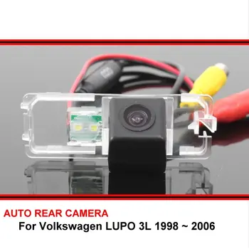 Pro Volkswagen LUPO 3L, 1998 ~ 2006 Zpětného Zálohování HD CCD Auto Reverzní Parkovací Zadní Kamera pro Noční Vidění Vodotěsný