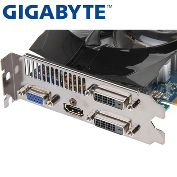 GIGABYTE Grafická Karta GTX650 pro nVIDIA Geforce GTX 650 1GB GDDR5 128Bit VGA Karty Používané Video Karty Dvi Hdmi Původní