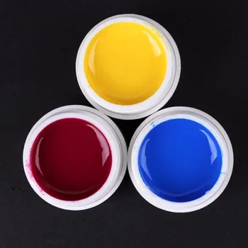 36 Ks Mix Hrnec Tip Barva Builder nehty Nail Art UV Gel Masivního Rozšíření Manikúra