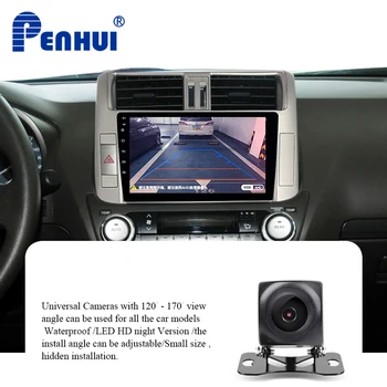 Auto DVD Pro Toyota Prado 150 （2010-2013）Auto Rádio Multimediální Video Přehrávač, GPS Navigace Android9 Double Din