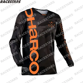 DHaRCO Motocross Dres MTB Dres Downhill Mountain Tričko Quick Dry Dlouhý Rukáv, Bike jízda na kole Nosit Ropa Maillot Ciclismo