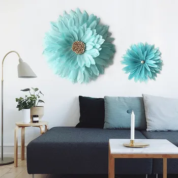 Nordic Ručně vyráběné peří decoracion habitacion pokoj dekor decoracion del hogar