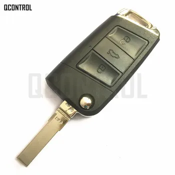 QCONTROL 1J0 959 753 AH Upgrade Vzdálené Klíče pro VW/VOLKSWAGEN Passat/Bora/Polo/Golf/Brouk 1J0959753AH
