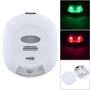LED Energeticky efektivní Toaleta Světla Dodavatel S Červené, Zelené Světlo pro Domácí