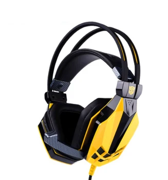 Somic Transformers bumblebee herní sluchátka TB-75 inteligentní vibrace, 7.1 Kanálový USB kabelové Profesionální esport hra headset