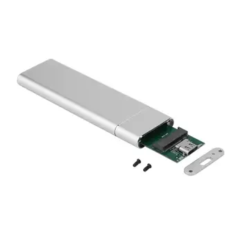 USB3.1 HDD Obora M. 2 na USB SSD Pevný Disk Případě Typu C 3.1 (B+M key)/B klíč Konektoru 2242/2260/2280 M2 SATA SSD Případě