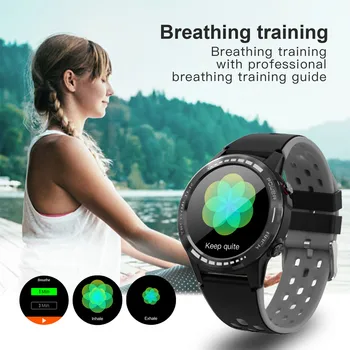 Gandley M7 chytré hodinky muži ženy 2020 Smartwatch GPS bluetooth volání ip67 Vodotěsné, Kompas, Barometr nadmořská Výška Plně Dotykový