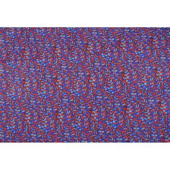 Ankara tkaniny Africké polyester tištěné modrý blok Afrických podlahy-coat vosk vysoce kvalitní 6 yardů/lot Africké tkaniny clothingFP6192