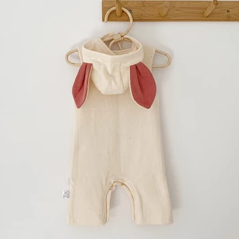 2020 Nový Korejský Styl Japonského Letní Rompers Novorozené Dítě Dítě Dívky Chlapci Oblečení Bavlna Romper Kombinéza Děti Ležérní Oblečení Set