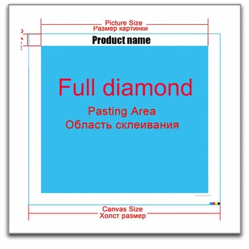 Diy Diamantový Malování Jed. Smrtelný Strážce Diamond Výšivky 5d Diamond Obrazy Plné mozaiky,náměstí Kamínky