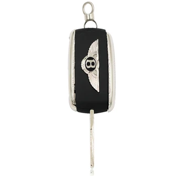 NOVÉ 3 Tlačítka Náhradní Uncut Skládací Dálkový Klíč Shell Případě Fob pro Bentley