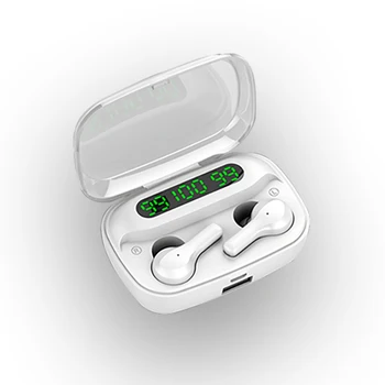 2000mAh Bluetooth Sluchátka Bezdrátová Sluchátka LED TWS s Mikrofonem Sluchátka Vodotěsný potlačení Šumu Headset Sluchátka