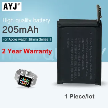 1 ks/hodně Originální AYJ Baterie Pro Apple Watch Série 1 38mm S1 Skutečné Kapacity 205mAh Series1 38mm Náhradní Baterie