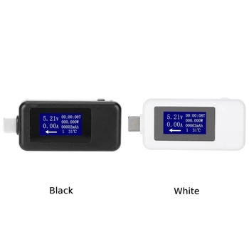 USB Tester Napětí Proud Metr Nabíječka Kapacita Tester Typ-C USB Tester Detektor Digitální Multimetr Aktuální Napětí Metr