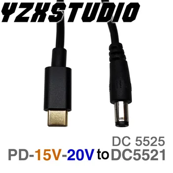 PD2.0 3,0 DC 5.5*2.1 5.5*2.5 Návnada spoušť Adaptér kabel TYPU C PD Návnada linku QC4 nabíjení notebook 15V 20V nabíječka drát