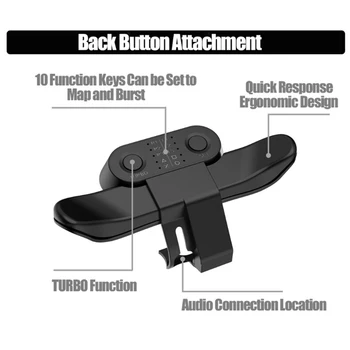 Gamepad Tlačítko Zpět Klip Extender Joystick Turbo Klíč Adaptér pro PS4 Controller Tlačítka pro PS4 konzole playstation 4 Palec Grip
