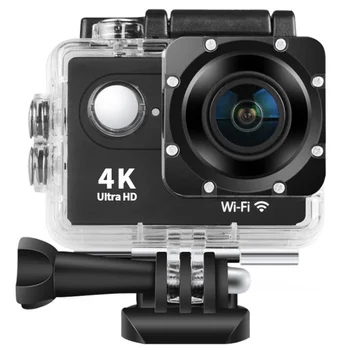 H8 Akční Kamera, WiFI, Webkamera HD, 4K, 1080p Webová Kamera 170 Stupeň Wifi Potápění Nahrávání Videa Sportovní Kamery 2.0-palcový