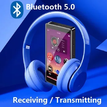 RUIZU H1 Plně Dotykový Displej 4.0 palce MP3 Přehrávač, Bluetooth, 8GB Hudební Přehrávač podporuje FM Rádio Nahrávání Videa, E-knihy S Vestavěným