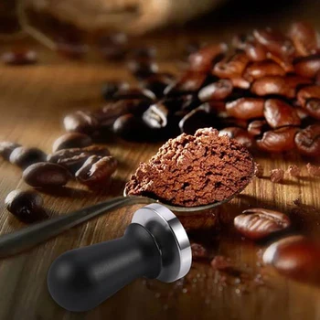 304 z Nerezové Oceli Káva Tamper Prášek Kávy Stiskněte Stiskněte Tamper 51mm Espresso Tlak, Kávovar, Příslušenství