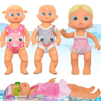 New Baby Plavání Panenka Vzdělání Inteligentní Elektrické Panenky Vodotěsné Společné Movitého Plavat Panenky, Dětské Hračky Pro Děti Vánoční Dárek
