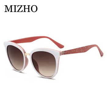 MIZHO Módní Cat Eye sluneční Brýle, Ženy Značky Designer Vintage 2020 Malý Rám Gradient Dámské Brýle Bílé Retro Odstíny