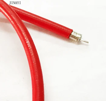 1/2/3m 5m 10m RG402 Červené Simi Tuhé RF koaxiální kabel Semi-Flexibilní 50ohm RG402 kabel 50 cm 15m 20m 30m