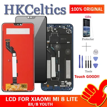 Originální Xiaomi Mi 8 Lite LCD Display +Touch Screen Digitizér Montáž Náhradní 6.26