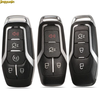 Jingyuqin 5 Tlačítka Vzdálené Klíče od Auta Shell Pro Ford Edge, Explorer Fusion 2016 2017 M3N-A2C31243300 Smart Key Fob