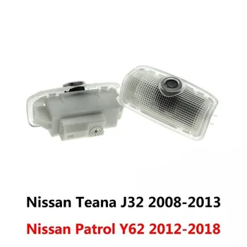2X Pro Nissan Teana J31 J32 J33 Altima L31 L32 L33 L34 Murano Z50 Z51 Patrol Y62 LED Auto Dveře Světlo Logo Projektor Ghost stín