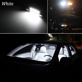 15Pcs Canbus Bílé LED Vnitřní osvětlení Kit Pro Mitsubishi Montero Shogun Pajero Sport 2 II KH KG LED Vnitřní osvětlení (2008-)