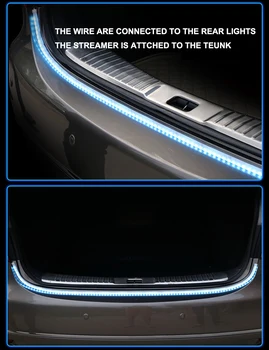 Auto Interiér LED Strip Kufru Signální Světlo Přídavné brzdové světlo Dynamic pro Mercedes Benz W166 W176 W204 W207 W212 W218 W245 W251