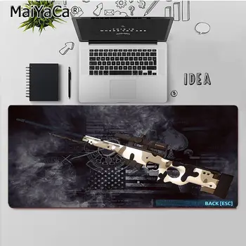 MaiYaCa Kvalitní AWP cs jít Vlastní notebook Gaming mouse pad Doprava Zdarma Velký Myš, Podložka, Klávesnice Mat
