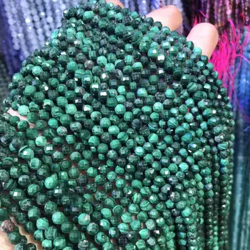 Přírodní Malachit Kámen Beads2 3 4,5 mm Malý Kulatý Sekci Volné Korálky pro Náhrdelník DIY Náramek Šperky Příslušenství