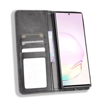 Odolná Peněženka Flip Kožené Kryt pro Samsung Galaxy Note 20 Ultra A21S A31 A41 A51 A71 A81 A91 A10S A20S Nejlepší Ochrana Pouzdro