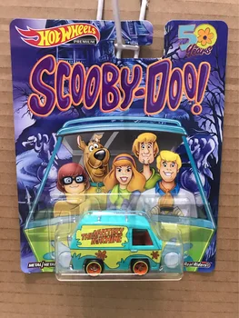 Hotwheels Auta 1/64 Scooby-Doo Mystery Stroj Collector Edition Kovový Odlitek Modelu Auta, Děti, Hračky