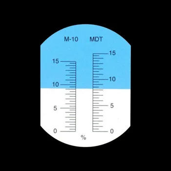 Yieryi emulze tester koncentrace 0-15% anti-rez řezání tester můj olej refraktometr test M-10 a MDT Hmotnostních procent