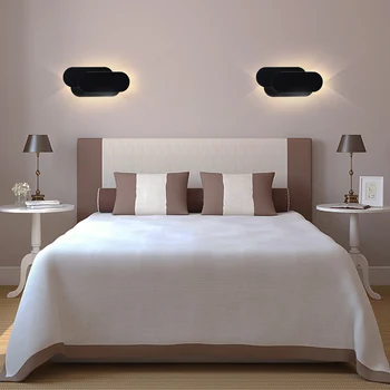 2020 moderního nástěnného svícnu lampa marnost ložnice svítidla obývací pokoj dekorace 2 styly náměstí kolem WF102108