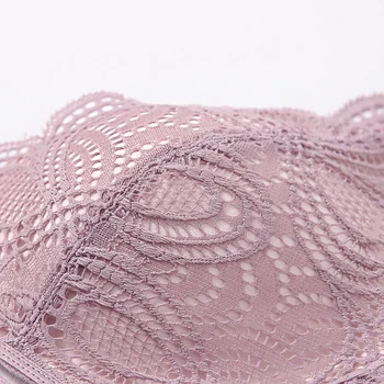 Sexy Tenké Spodní Prádlo Krajka Květinové Bezdrátové Podprsenky Pro Ženy, Pohodlné Bezešvé Podprsenky Spodní Prádlo