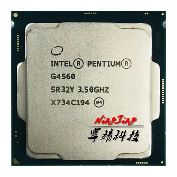Intel Pentium G4560 3.5 GHz Dual-Core Quad-Závit 54W CPU Procesor LGA 1151