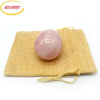 Rose Quartz Joni Vejce Pro Kegel Cvičení Přírodní Jade Vejce Pro Vaginální Masáž Péče O Tělo Terapie Pro Ženy