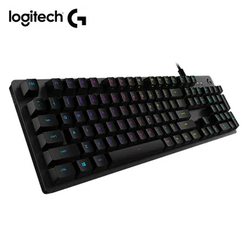 Logitech klávesnice G512 LIGHTSYNC RGB mechanical keyboard carbon plné funkční klávesy pro hraní pc her klávesnice