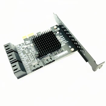 8 Port SATA 3 PCI Express Rozšiřující Karta PCI-E SATA Řadič PCIE 1X SATA Kartu SATA3.0 6Gb Adaptér Přidat Na Karty pro HDD SSD