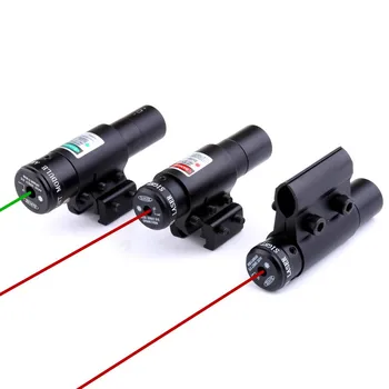 NOVÉ 1KS Všechny kovové mini infračervený laserový zaměřovač trubky clip verze laserový zaměřovač nastavitelný nahoru a dolů, vlevo a vpravo objektiv